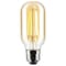 Satco 5.5 Watt T14 LED, Clear, Medium Base, 2000K, 500 Lumens, 120 Volt S21378 - alternate 3